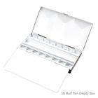 loxley small heavyweight metal paint box|loxley metal pan box.